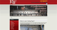 Desktop Screenshot of kwfinishing.com