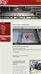 Mobile Screenshot of kwfinishing.com
